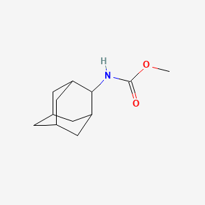 molecular formula C12H19NO2 B4409873 methyl 2-adamantylcarbamate 