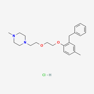 1-{2-[2-(2-benzyl-4-methylphenoxy)ethoxy]ethyl}-4-methylpiperazine hydrochloride