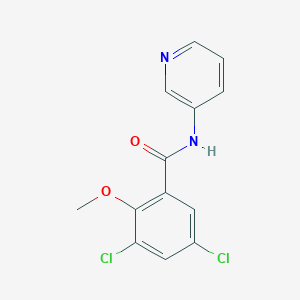 3,5-dichloro-2-methoxy-N-3-pyridinylbenzamide