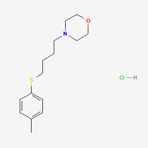 4-{4-[(4-methylphenyl)thio]butyl}morpholine hydrochloride