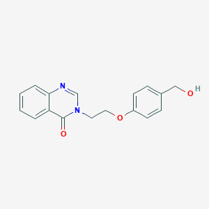 3-{2-[4-(hydroxymethyl)phenoxy]ethyl}-4(3H)-quinazolinone