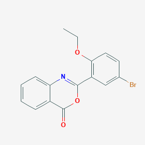 2-(5-bromo-2-ethoxyphenyl)-4H-3,1-benzoxazin-4-one