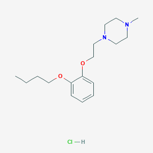 1-[2-(2-butoxyphenoxy)ethyl]-4-methylpiperazine hydrochloride