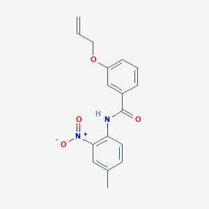 3-(allyloxy)-N-(4-methyl-2-nitrophenyl)benzamide