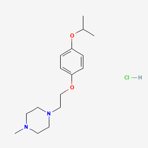 1-[2-(4-isopropoxyphenoxy)ethyl]-4-methylpiperazine hydrochloride