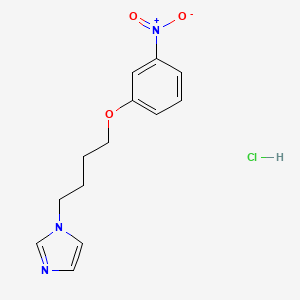 1-[4-(3-nitrophenoxy)butyl]-1H-imidazole hydrochloride