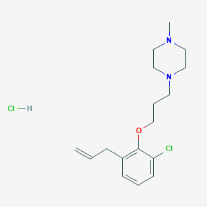 1-[3-(2-allyl-6-chlorophenoxy)propyl]-4-methylpiperazine hydrochloride