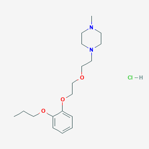 1-methyl-4-{2-[2-(2-propoxyphenoxy)ethoxy]ethyl}piperazine hydrochloride