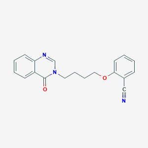 2-[4-(4-oxo-3(4H)-quinazolinyl)butoxy]benzonitrile