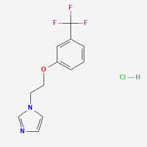 1-{2-[3-(trifluoromethyl)phenoxy]ethyl}-1H-imidazole hydrochloride