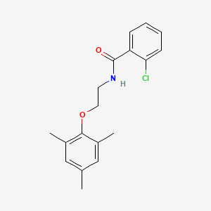 2-chloro-N-[2-(mesityloxy)ethyl]benzamide