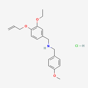 [4-(allyloxy)-3-ethoxybenzyl](4-methoxybenzyl)amine hydrochloride