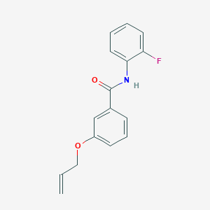 3-(allyloxy)-N-(2-fluorophenyl)benzamide