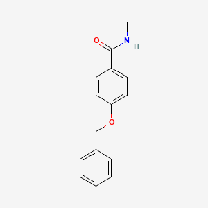 molecular formula C15H15NO2 B4411391 4-(benzyloxy)-N-methylbenzamide 