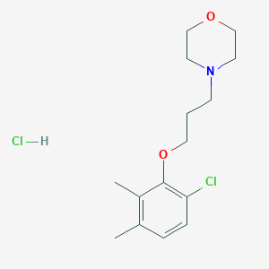 4-[3-(6-chloro-2,3-dimethylphenoxy)propyl]morpholine hydrochloride