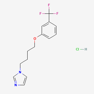 1-{4-[3-(trifluoromethyl)phenoxy]butyl}-1H-imidazole hydrochloride