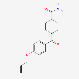 1-[4-(allyloxy)benzoyl]-4-piperidinecarboxamide