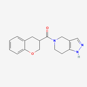 5-(3,4-dihydro-2H-chromen-3-ylcarbonyl)-4,5,6,7-tetrahydro-1H-pyrazolo[4,3-c]pyridine