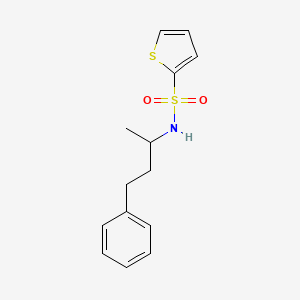 N-(1-methyl-3-phenylpropyl)-2-thiophenesulfonamide