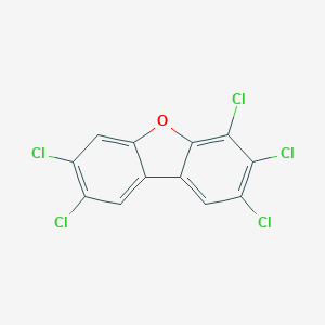 molecular formula C12H3Cl5O B044125 2,3,4,7,8-五氯二苯并呋喃 CAS No. 57117-31-4