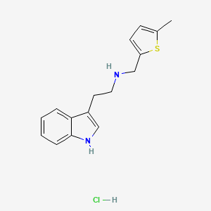 [2-(1H-indol-3-yl)ethyl][(5-methyl-2-thienyl)methyl]amine hydrochloride