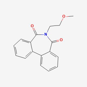 6-(2-methoxyethyl)-5H-dibenzo[c,e]azepine-5,7(6H)-dione