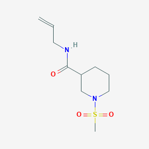 N-allyl-1-(methylsulfonyl)-3-piperidinecarboxamide