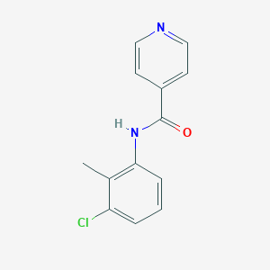 B441297 N-(3-chloro-2-methylphenyl)isonicotinamide CAS No. 68280-07-9