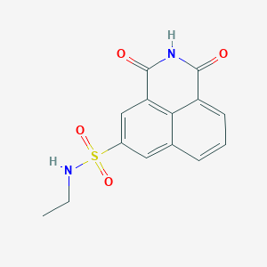 N-ethyl-1,3-dioxo-2,3-dihydro-1H-benzo[de]isoquinoline-5-sulfonamide