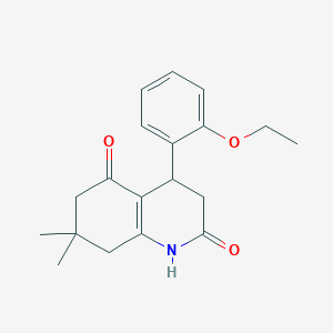 4-(2-ethoxyphenyl)-7,7-dimethyl-4,6,7,8-tetrahydro-2,5(1H,3H)-quinolinedione