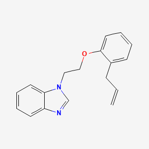 1-[2-(2-allylphenoxy)ethyl]-1H-benzimidazole