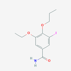 3-ethoxy-5-iodo-4-propoxybenzamide