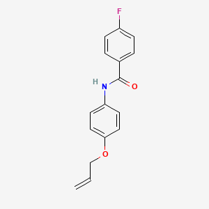 N-[4-(allyloxy)phenyl]-4-fluorobenzamide