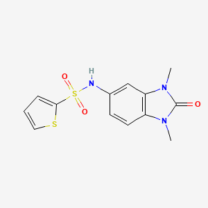 N-(1,3-dimethyl-2-oxo-2,3-dihydro-1H-benzimidazol-5-yl)-2-thiophenesulfonamide