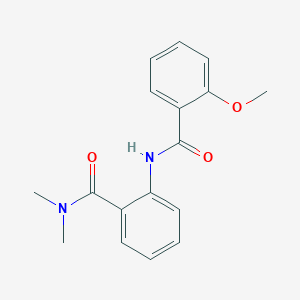 N-{2-[(dimethylamino)carbonyl]phenyl}-2-methoxybenzamide