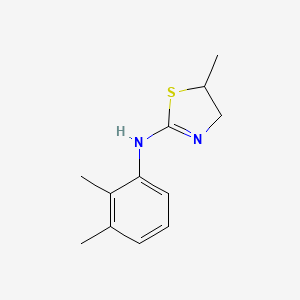 molecular formula C12H16N2S B4415144 N-(2,3-dimethylphenyl)-5-methyl-4,5-dihydro-1,3-thiazol-2-amine 