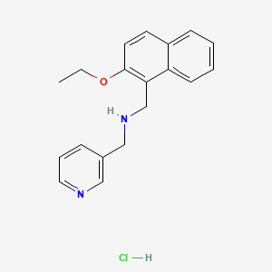 [(2-ethoxy-1-naphthyl)methyl](3-pyridinylmethyl)amine hydrochloride