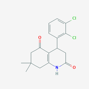 4-(2,3-dichlorophenyl)-7,7-dimethyl-4,6,7,8-tetrahydro-2,5(1H,3H)-quinolinedione
