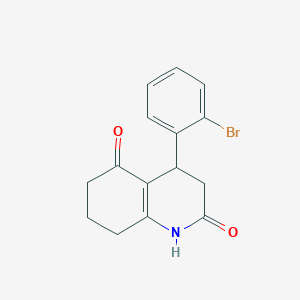 4-(2-bromophenyl)-4,6,7,8-tetrahydro-2,5(1H,3H)-quinolinedione