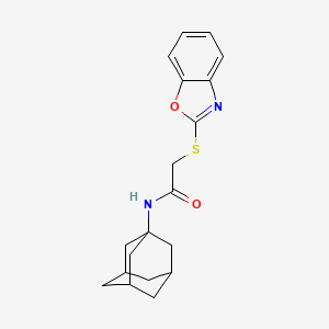 N-1-adamantyl-2-(1,3-benzoxazol-2-ylthio)acetamide