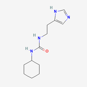 1-cyclohexyl-3-[2-(1H-imidazol-4-yl)ethyl]urea