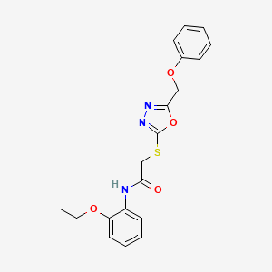 N-(2-ethoxyphenyl)-2-{[5-(phenoxymethyl)-1,3,4-oxadiazol-2-yl]thio}acetamide