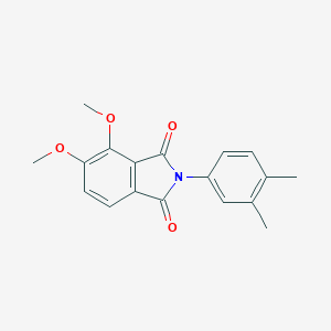 B441615 2-(3,4-dimethylphenyl)-4,5-dimethoxy-1H-isoindole-1,3(2H)-dione CAS No. 445252-24-4