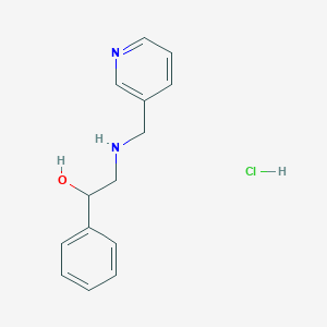 1-phenyl-2-[(3-pyridinylmethyl)amino]ethanol hydrochloride