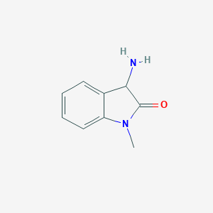 molecular formula C9H10N2O B044163 3-氨基-1-甲基-1,3-二氢-2H-吲哚-2-酮 CAS No. 121974-35-4
