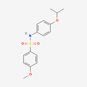 N-(4-isopropoxyphenyl)-4-methoxybenzenesulfonamide