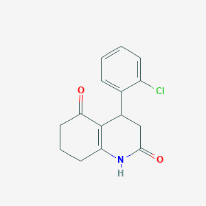 4-(2-chlorophenyl)-4,6,7,8-tetrahydro-2,5(1H,3H)-quinolinedione