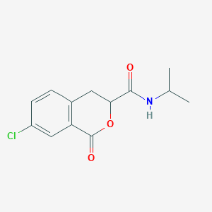 7-chloro-N-isopropyl-1-oxo-3,4-dihydro-1H-isochromene-3-carboxamide