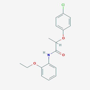 2-(4-chlorophenoxy)-N-(2-ethoxyphenyl)propanamide