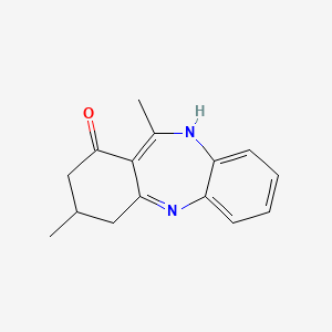 3,11-dimethyl-2,3,4,5-tetrahydro-1H-dibenzo[b,e][1,4]diazepin-1-one